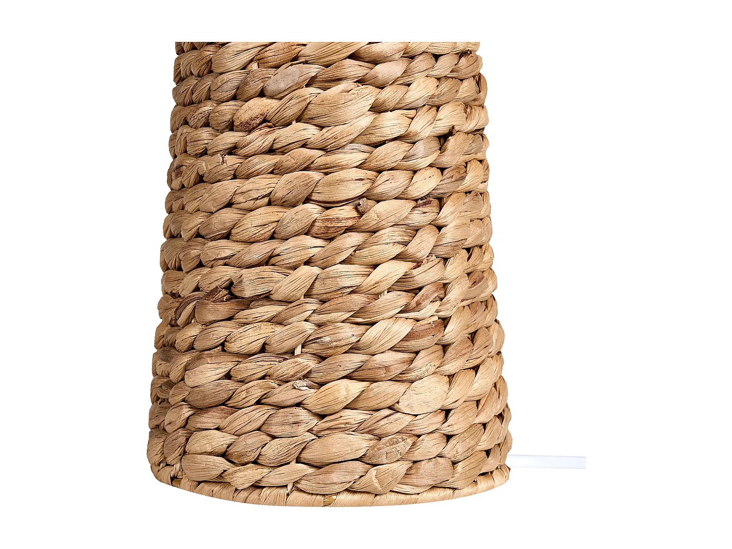 Lampe à poser MAHAWELI Fibre de jacinthe d'eau Naturel