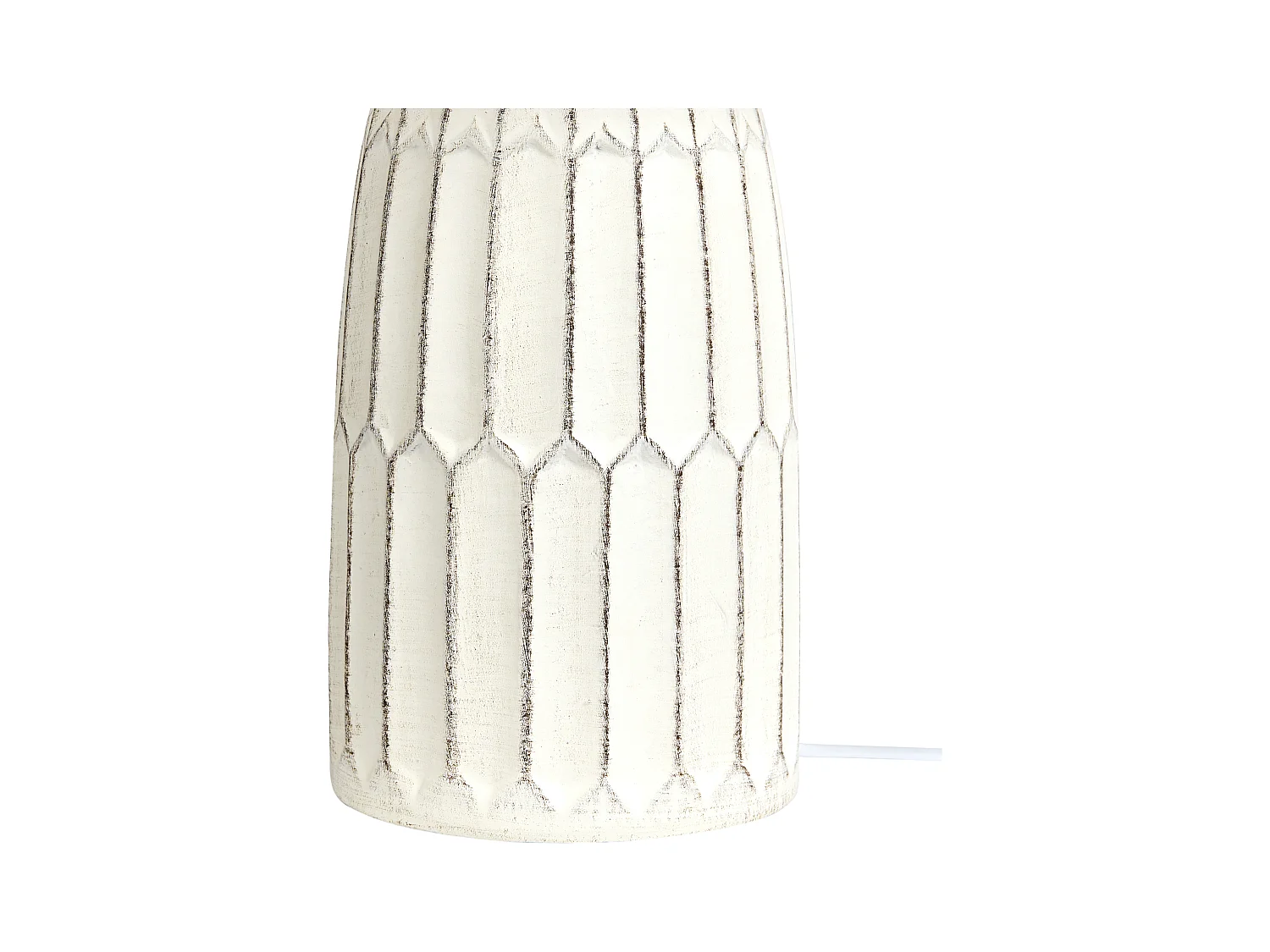 Lampe à poser BELIHUL Céramique Blanc cassé