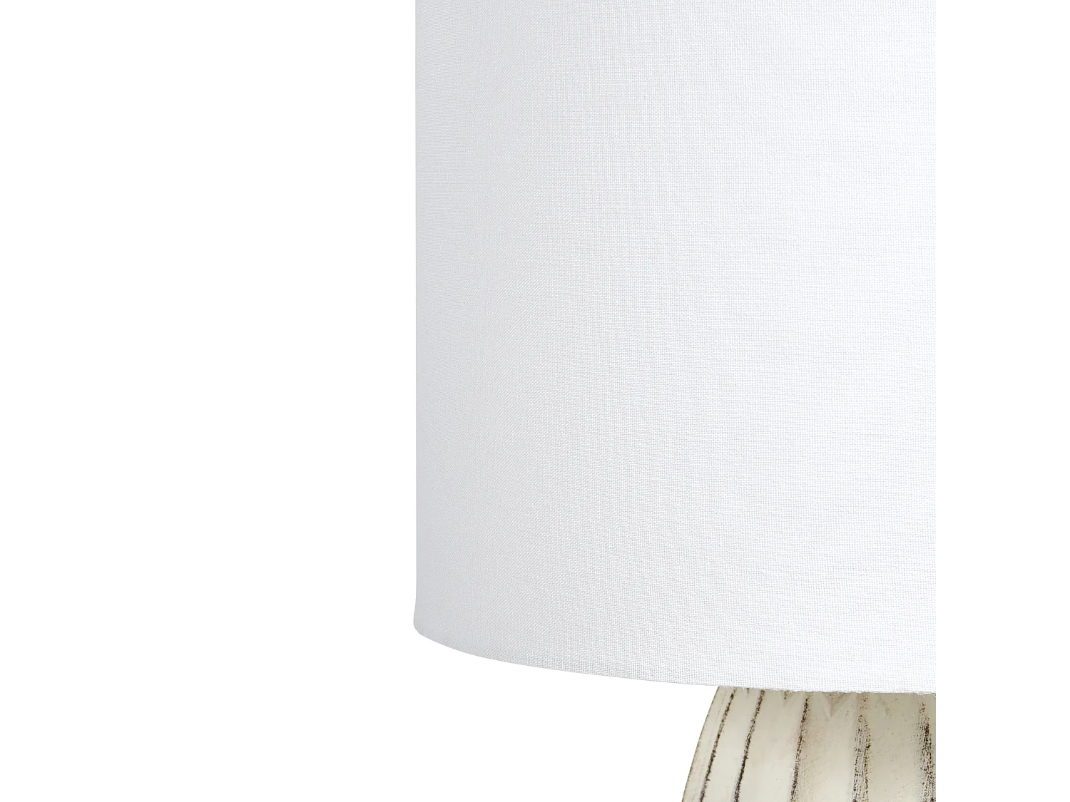 Lampe à poser BELIHUL Céramique Blanc cassé