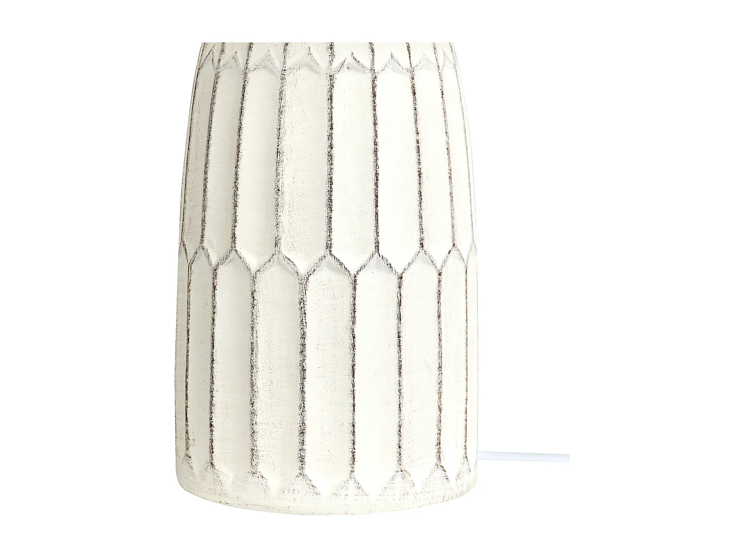 Lampe à poser BELIHUL Céramique Blanc cassé