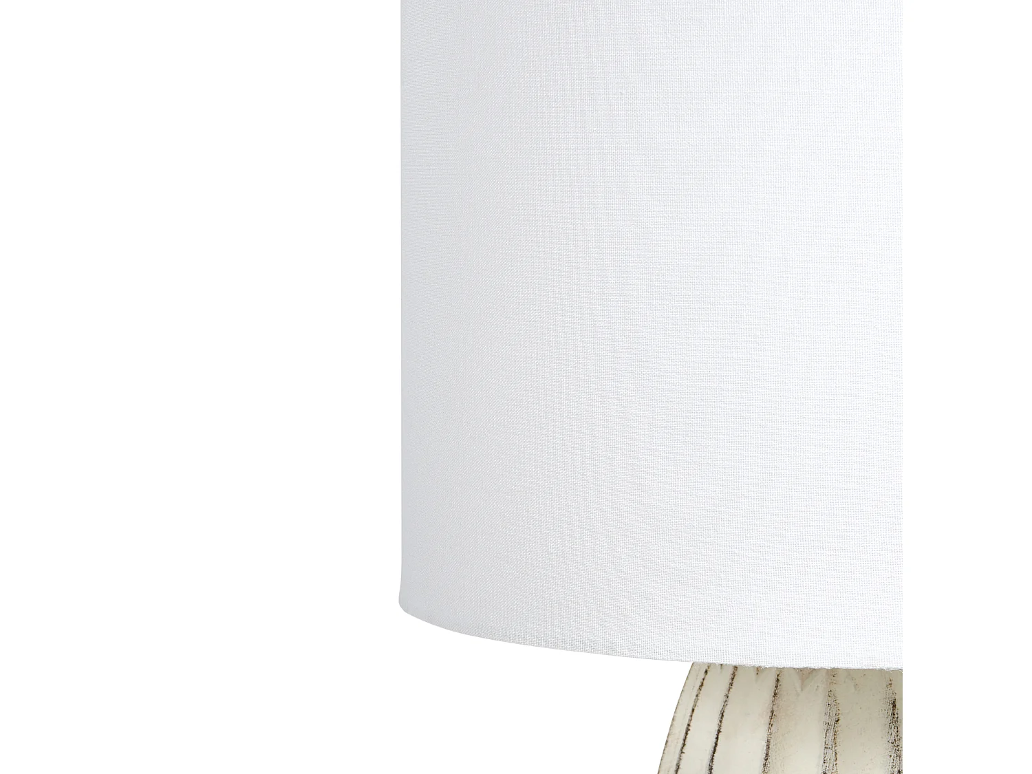 Lampe à poser BELIHUL Céramique Blanc cassé