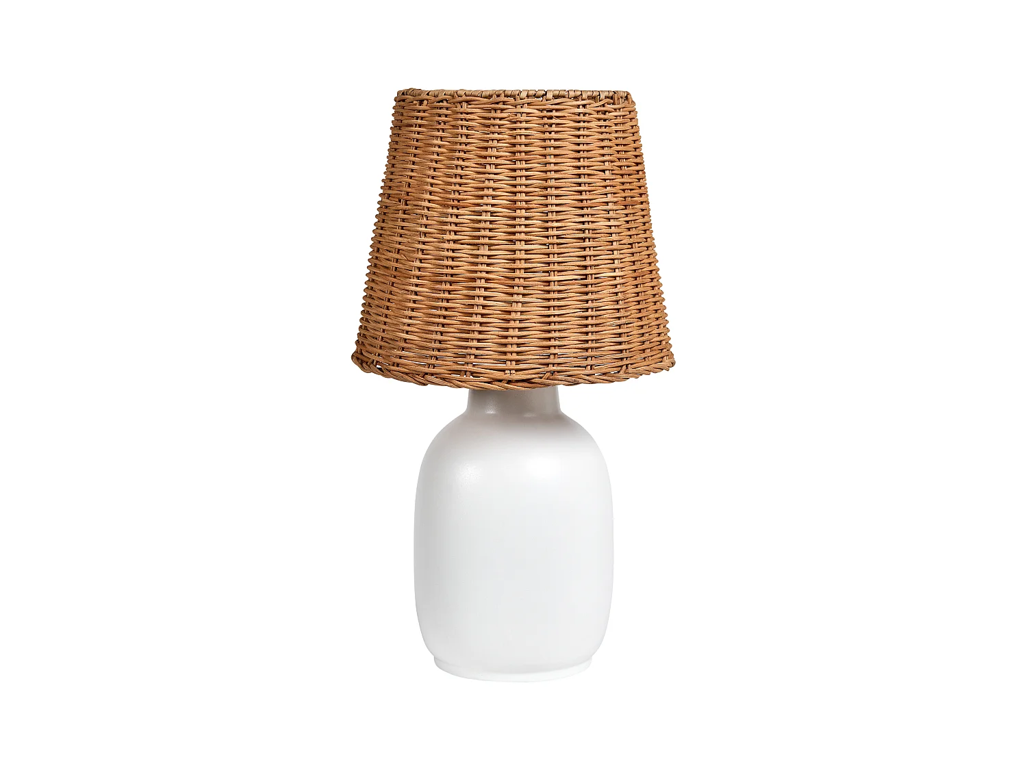 Lampe à poser BARTANG Céramique Blanc