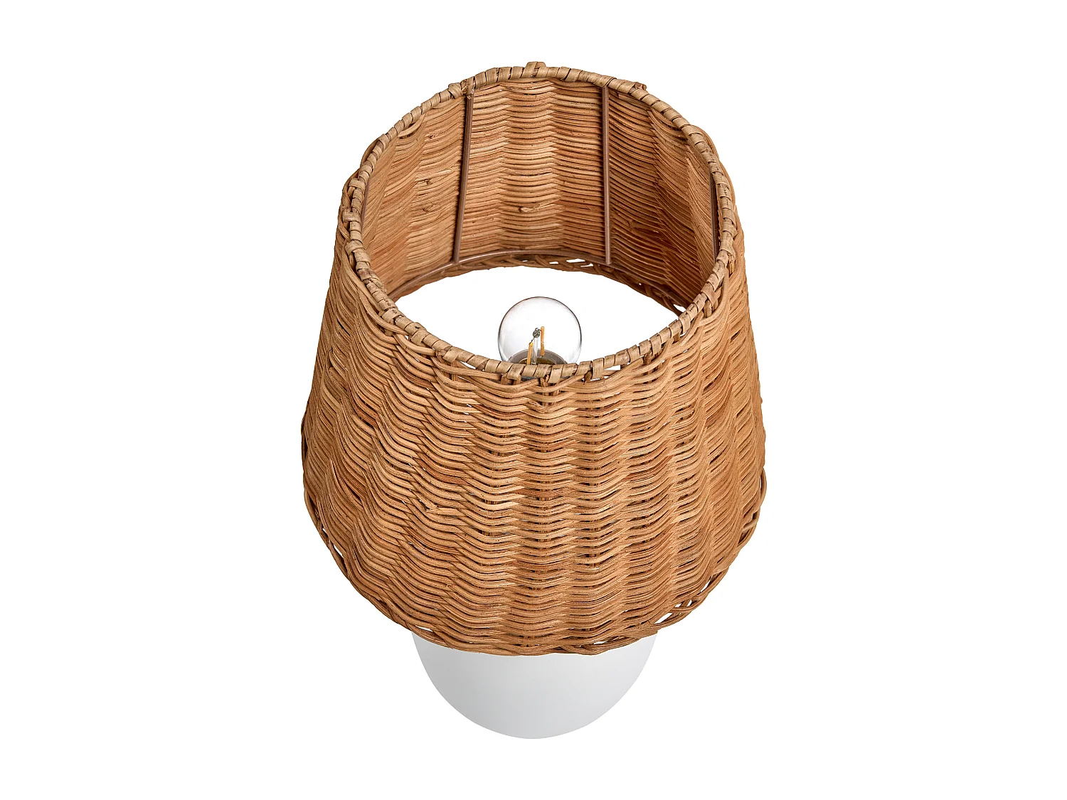 Lampe à poser BARTANG Céramique Blanc