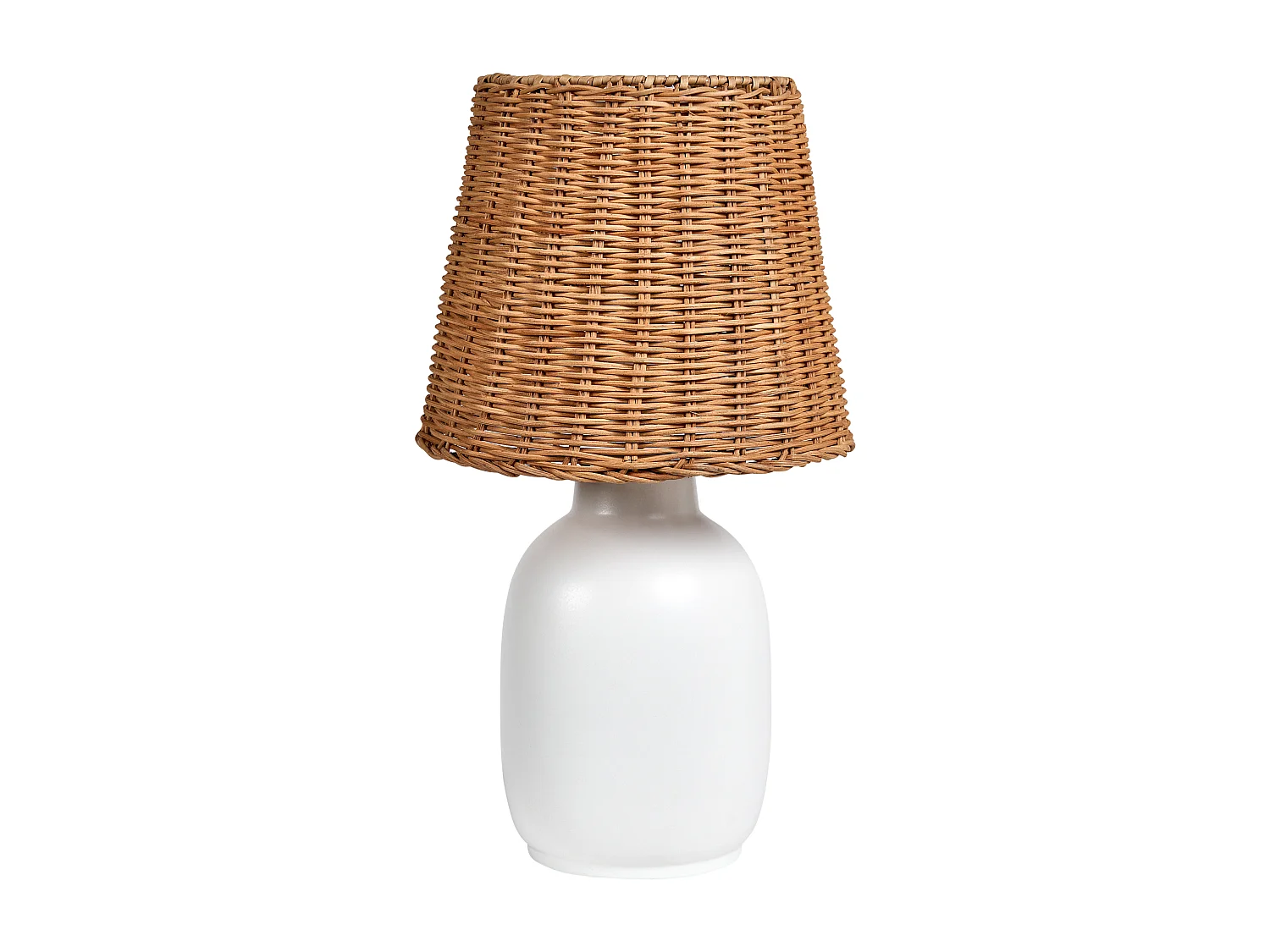 Lampe à poser BARTANG Céramique Blanc