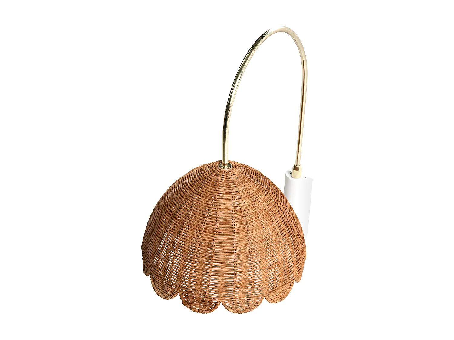 Lampe murale VALUKKAI Rotin Naturel