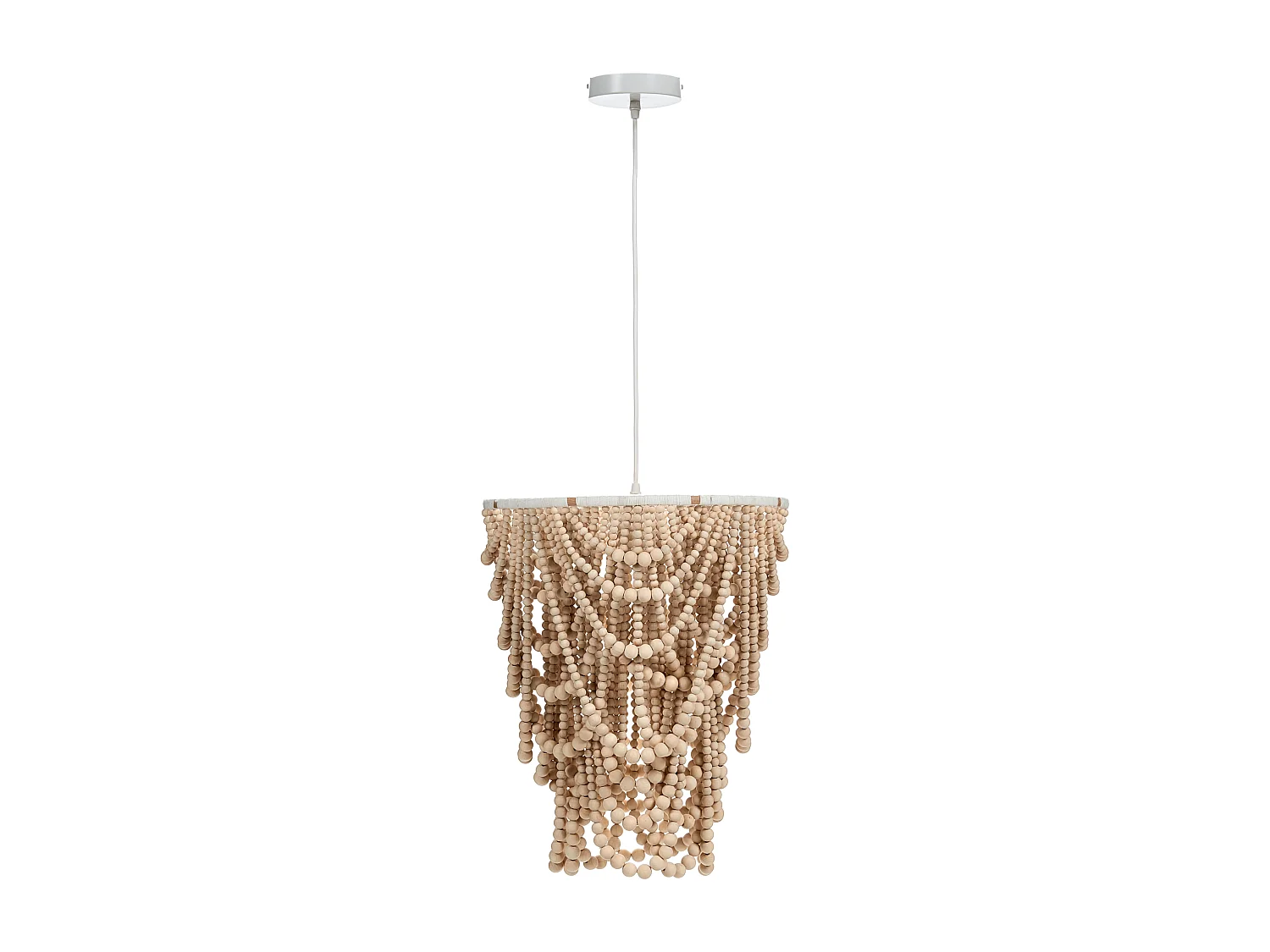 Lustre ZOLA Bois Marron clair
