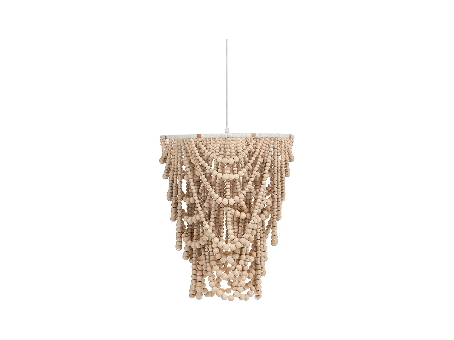 Lustre ZOLA Bois Marron clair