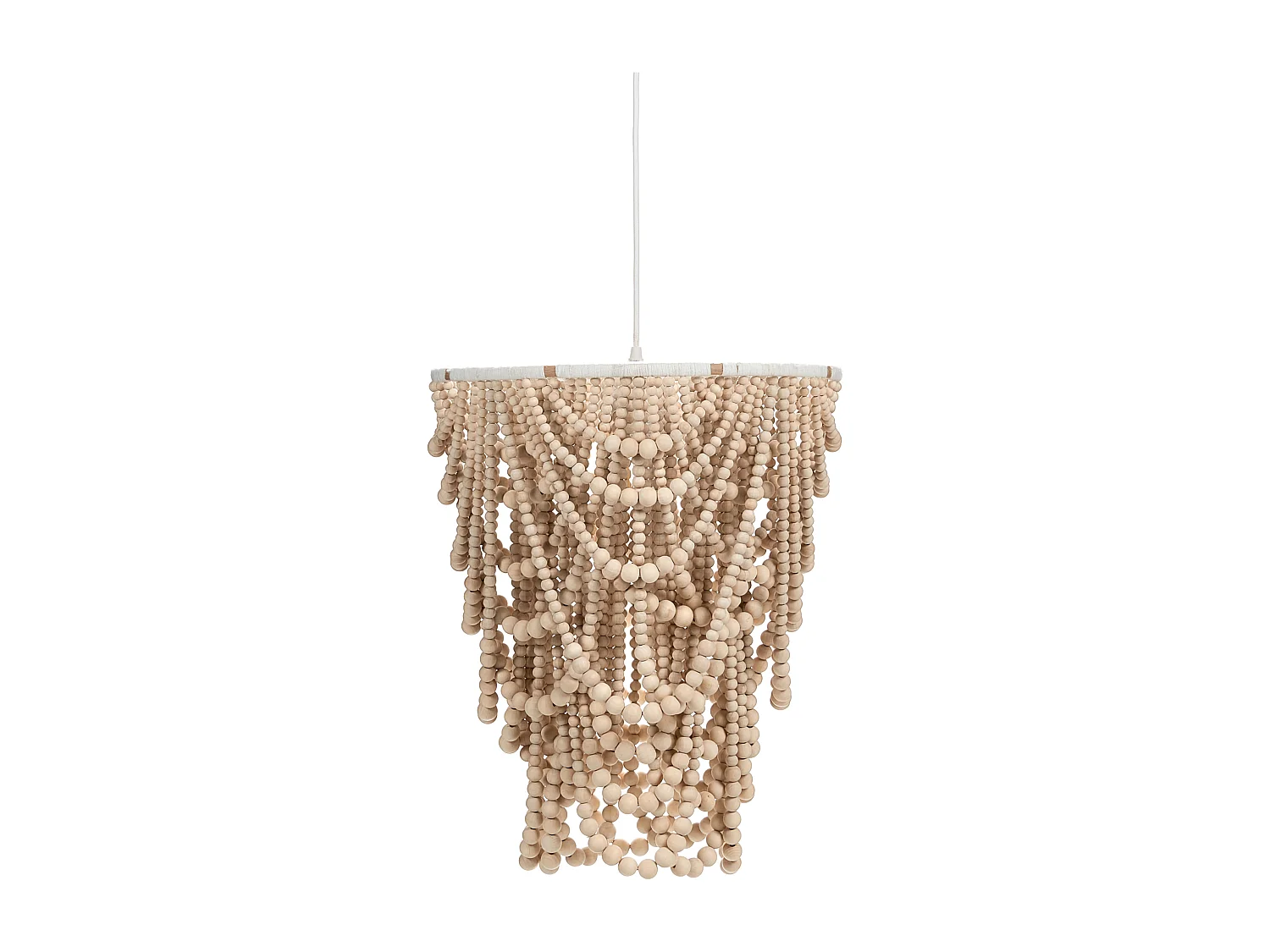 Lustre ZOLA Bois Marron clair
