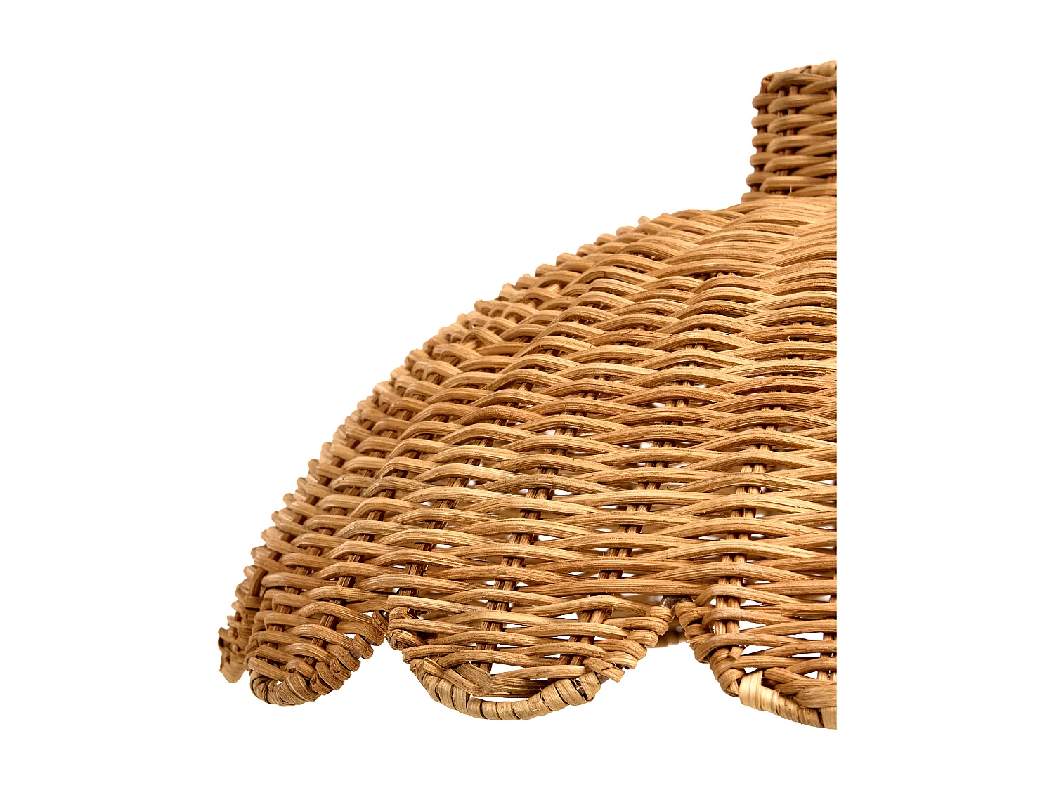 Lampe suspension KUKULE Rotin Naturel