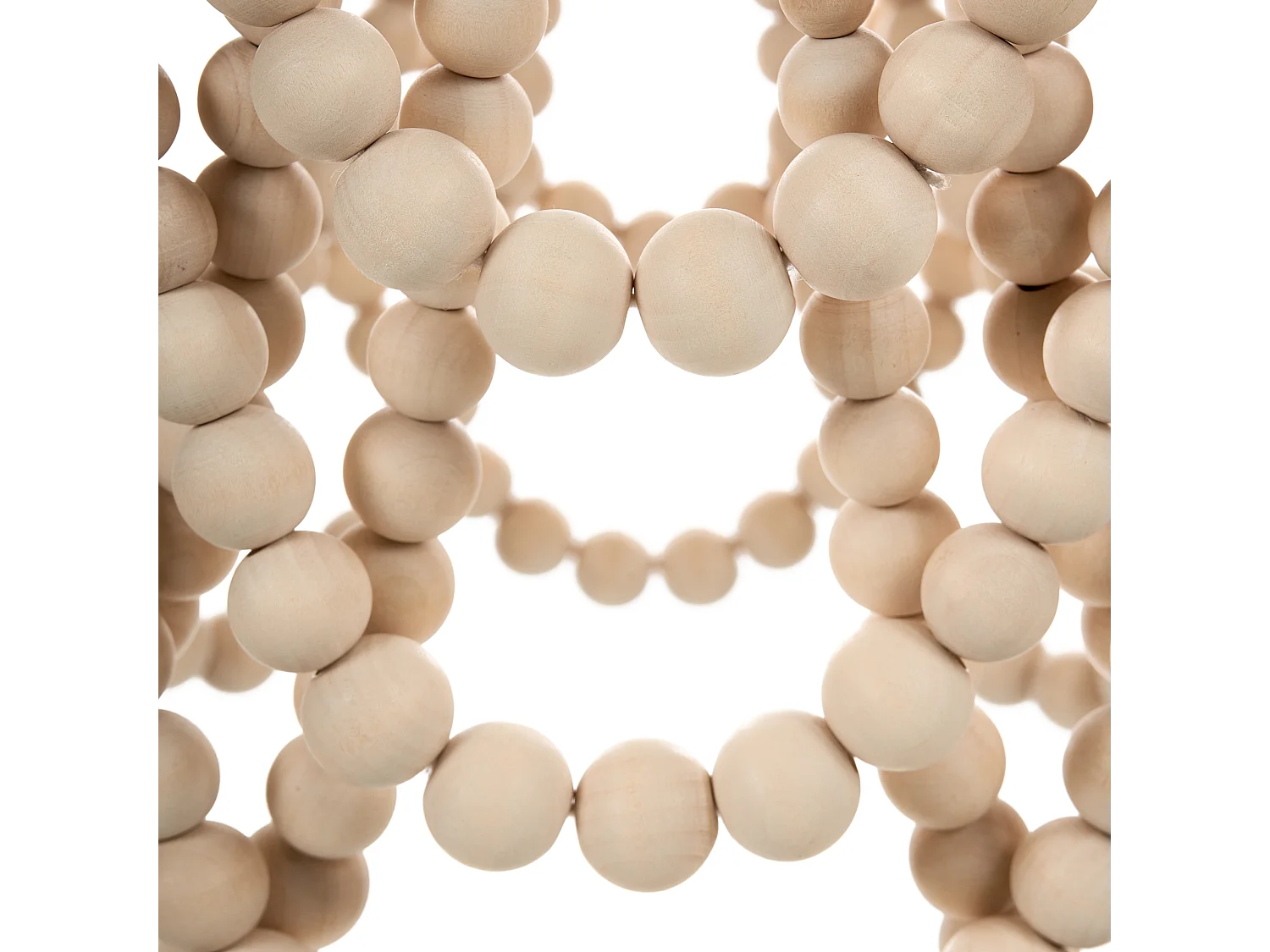 Lustre PUSWELI Bois Marron clair