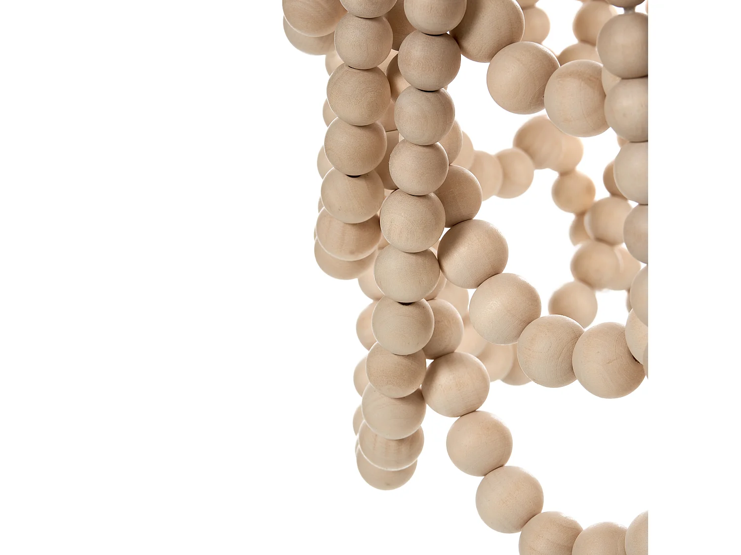 Lustre PUSWELI Bois Marron clair