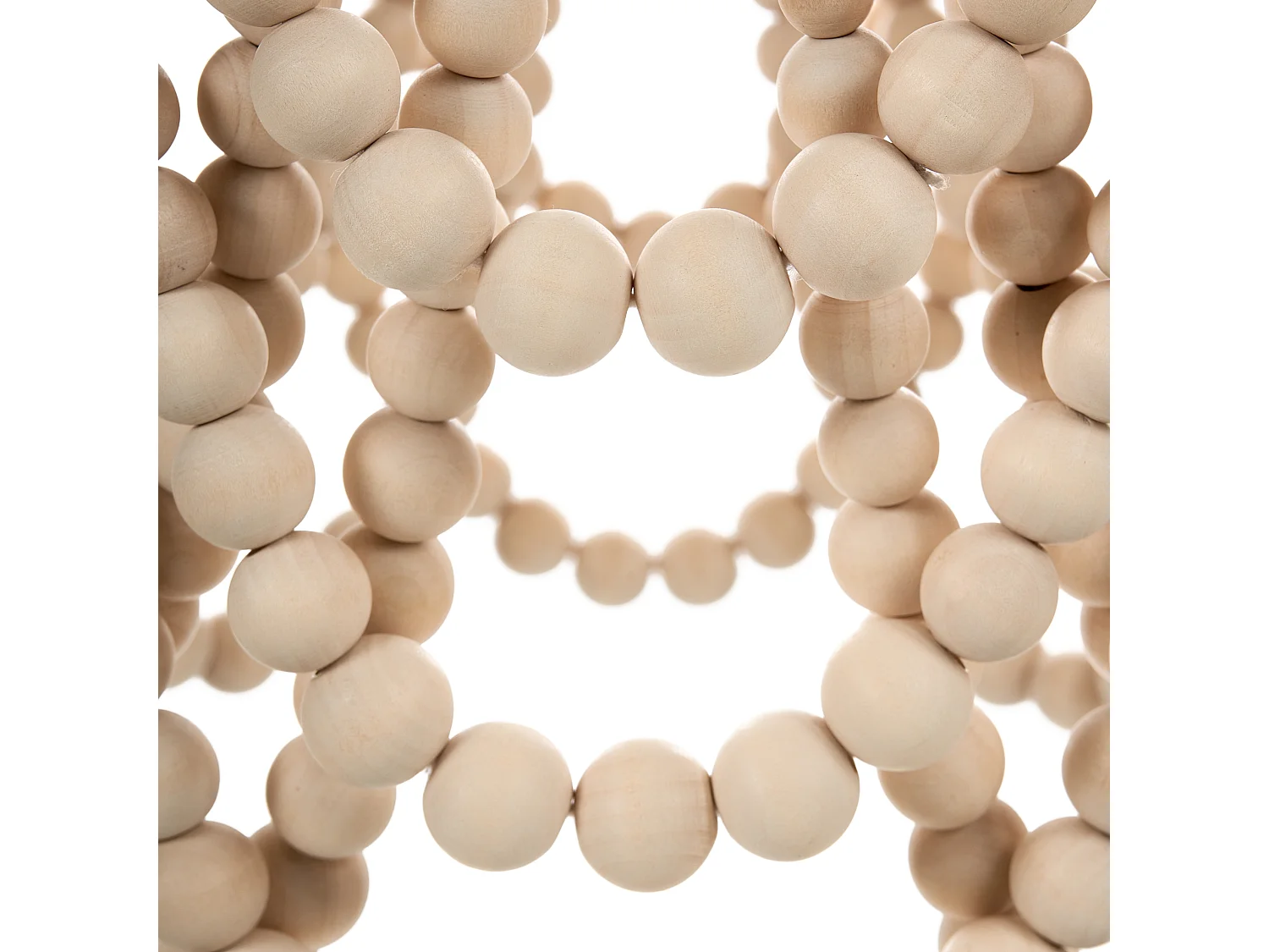 Lustre PUSWELI Bois Marron clair