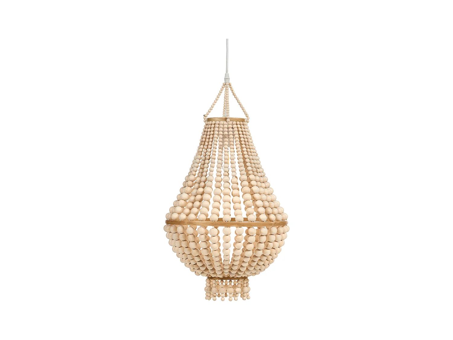 Lustre KUMBUKKAN Bois Marron clair