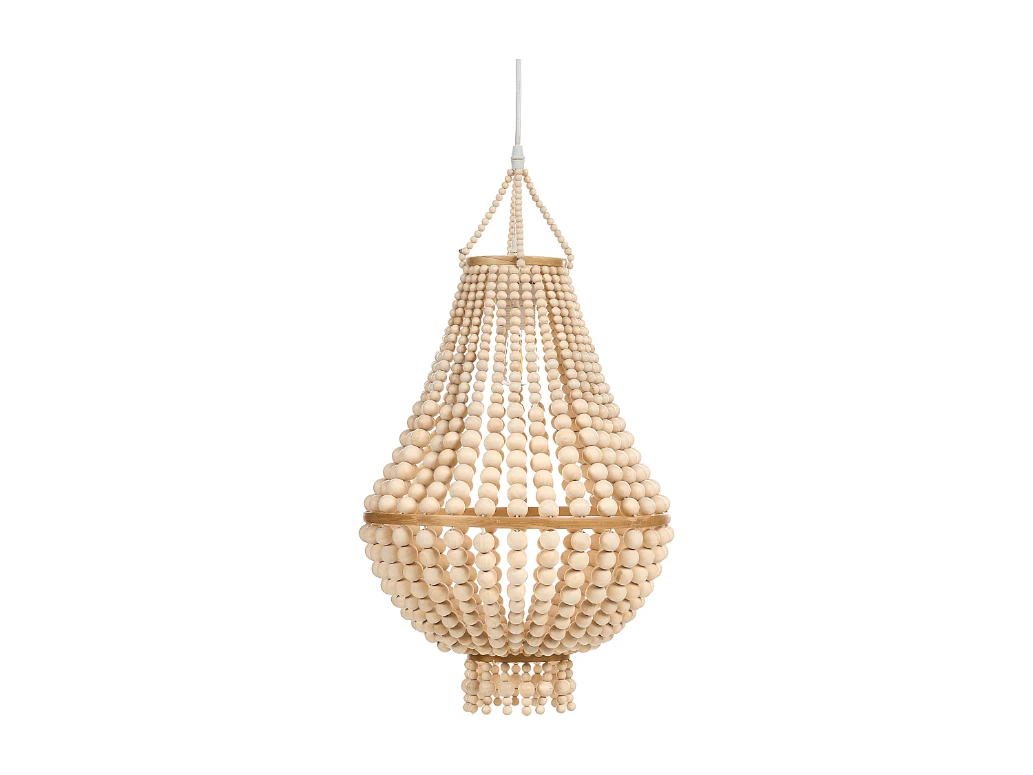 Lustre KUMBUKKAN Bois Marron clair