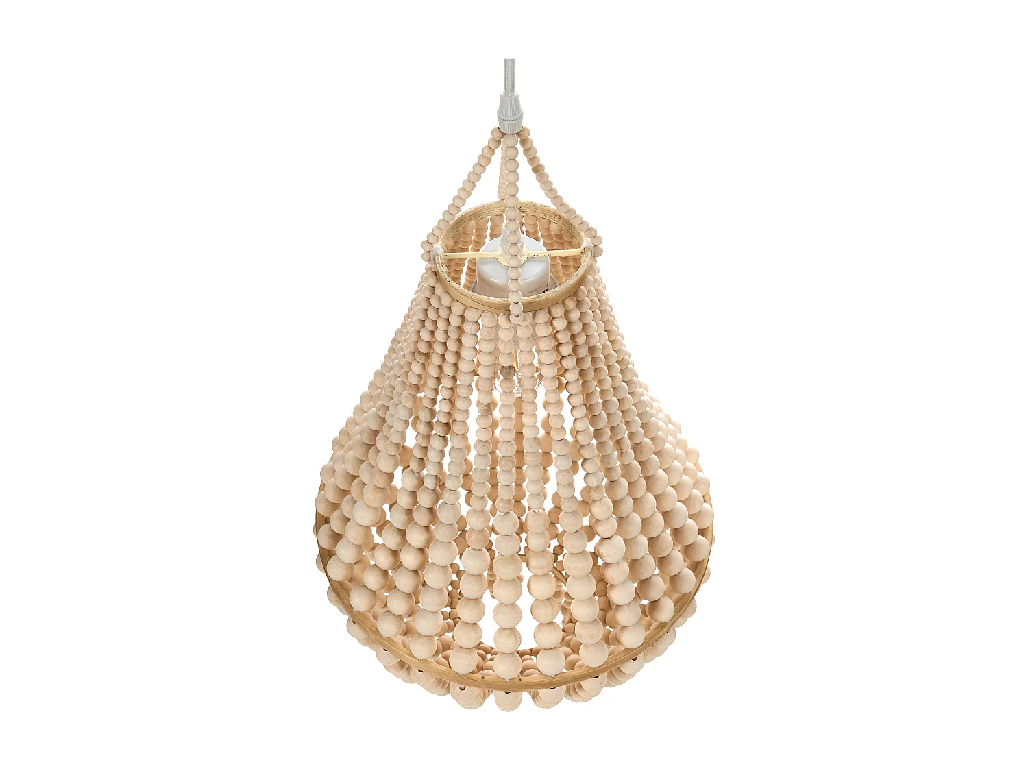 Lustre KUMBUKKAN Bois Marron clair