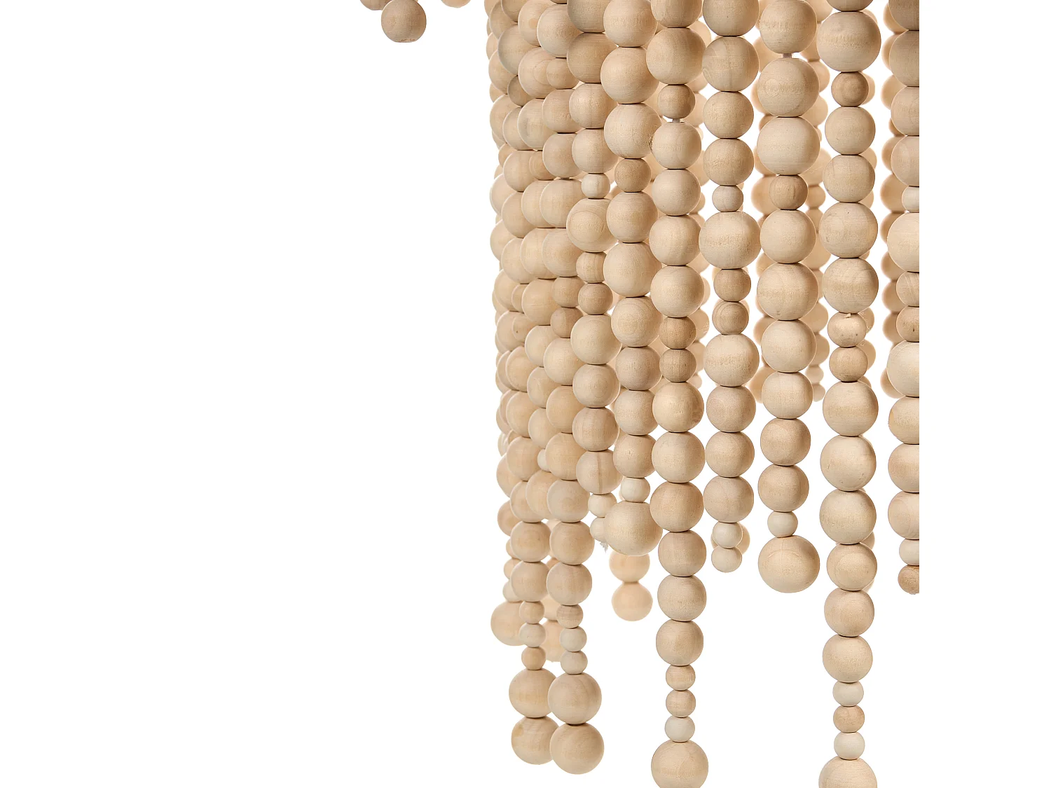 Lustre KIRINDI Bois Marron clair