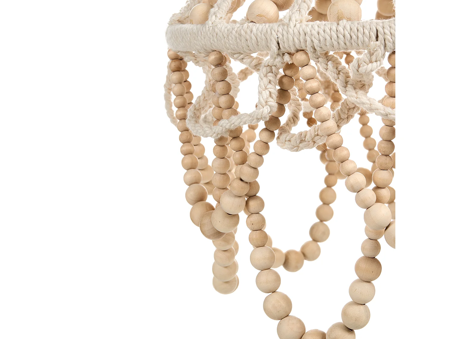 Lustre MENIK Bois Marron clair