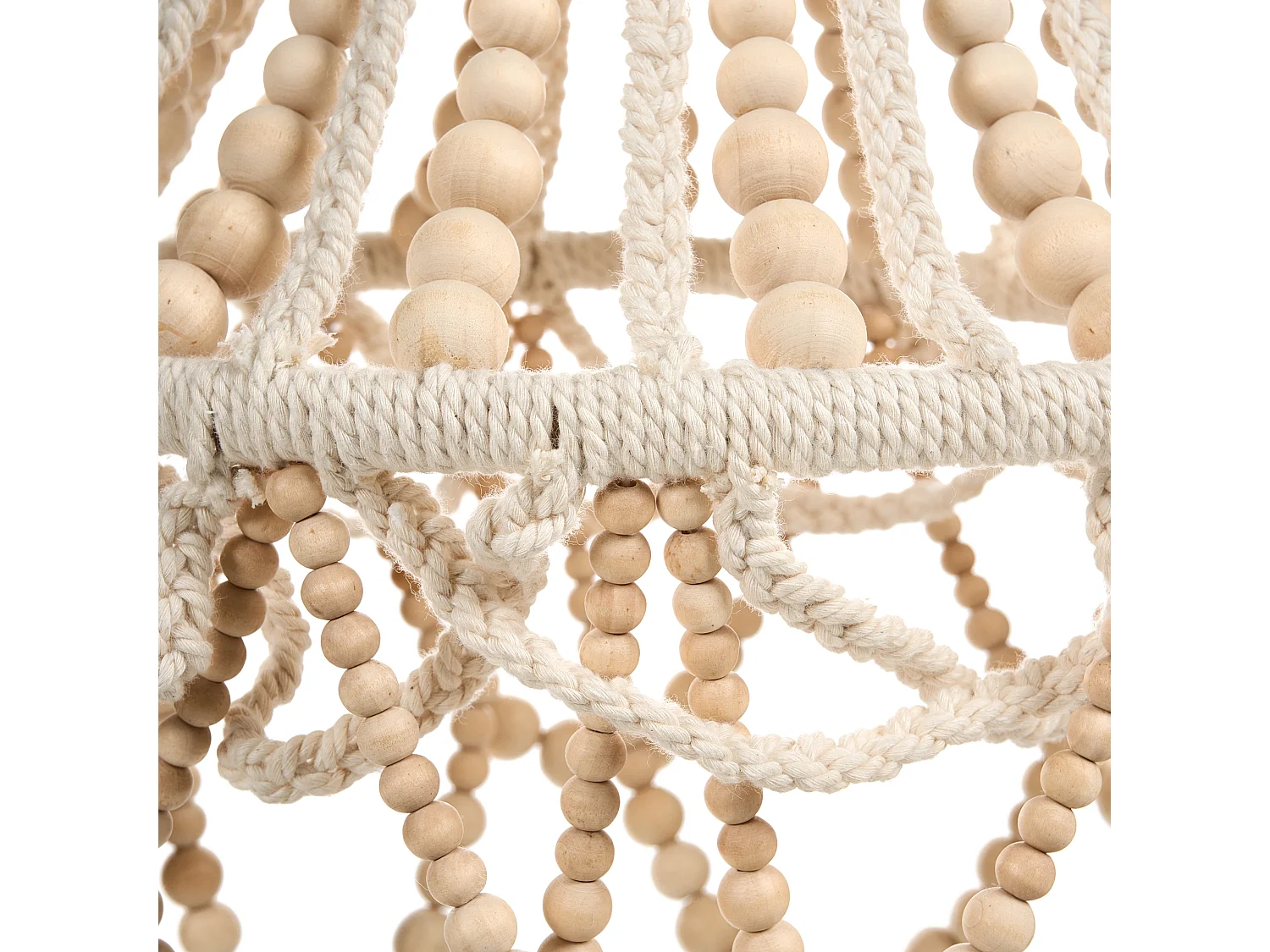 Lustre MENIK Bois Marron clair