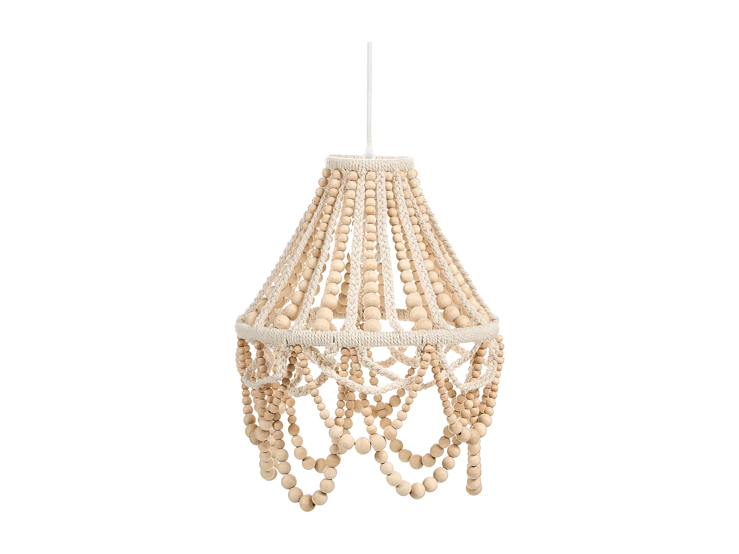 Lustre MENIK Bois Marron clair