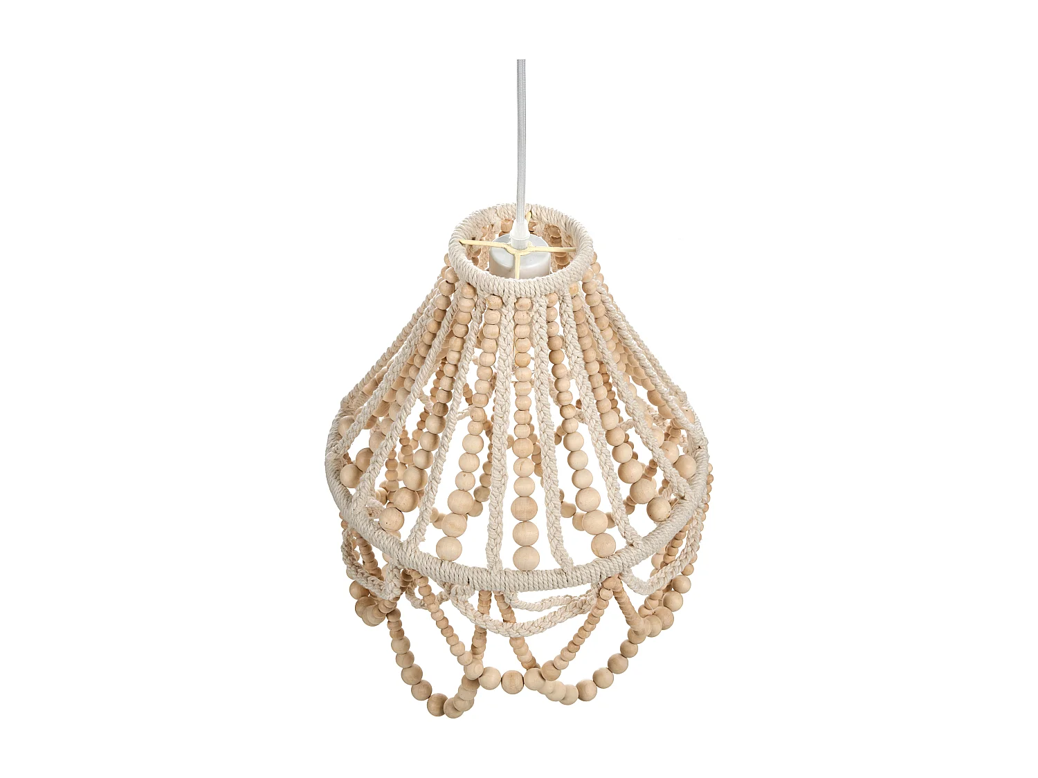 Lustre MENIK Bois Marron clair