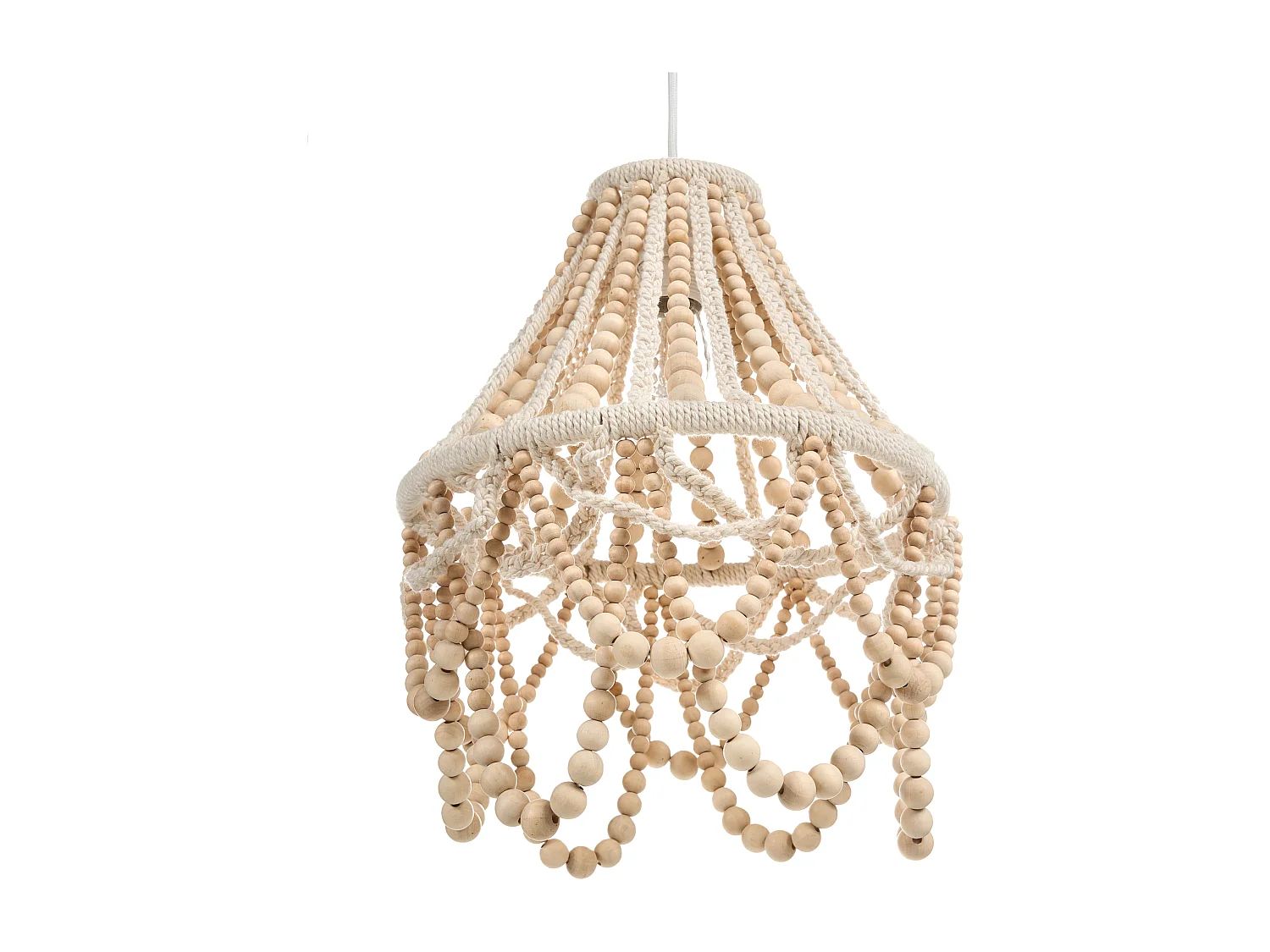 Lustre MENIK Bois Marron clair