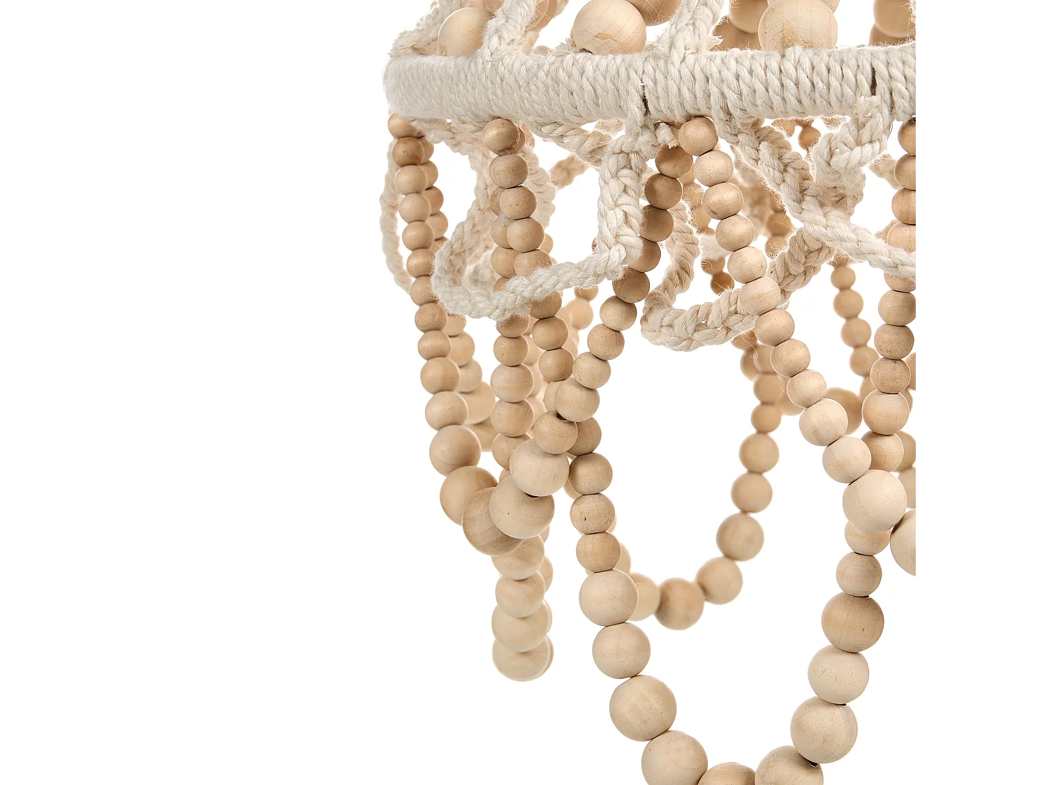 Lustre MENIK Bois Marron clair