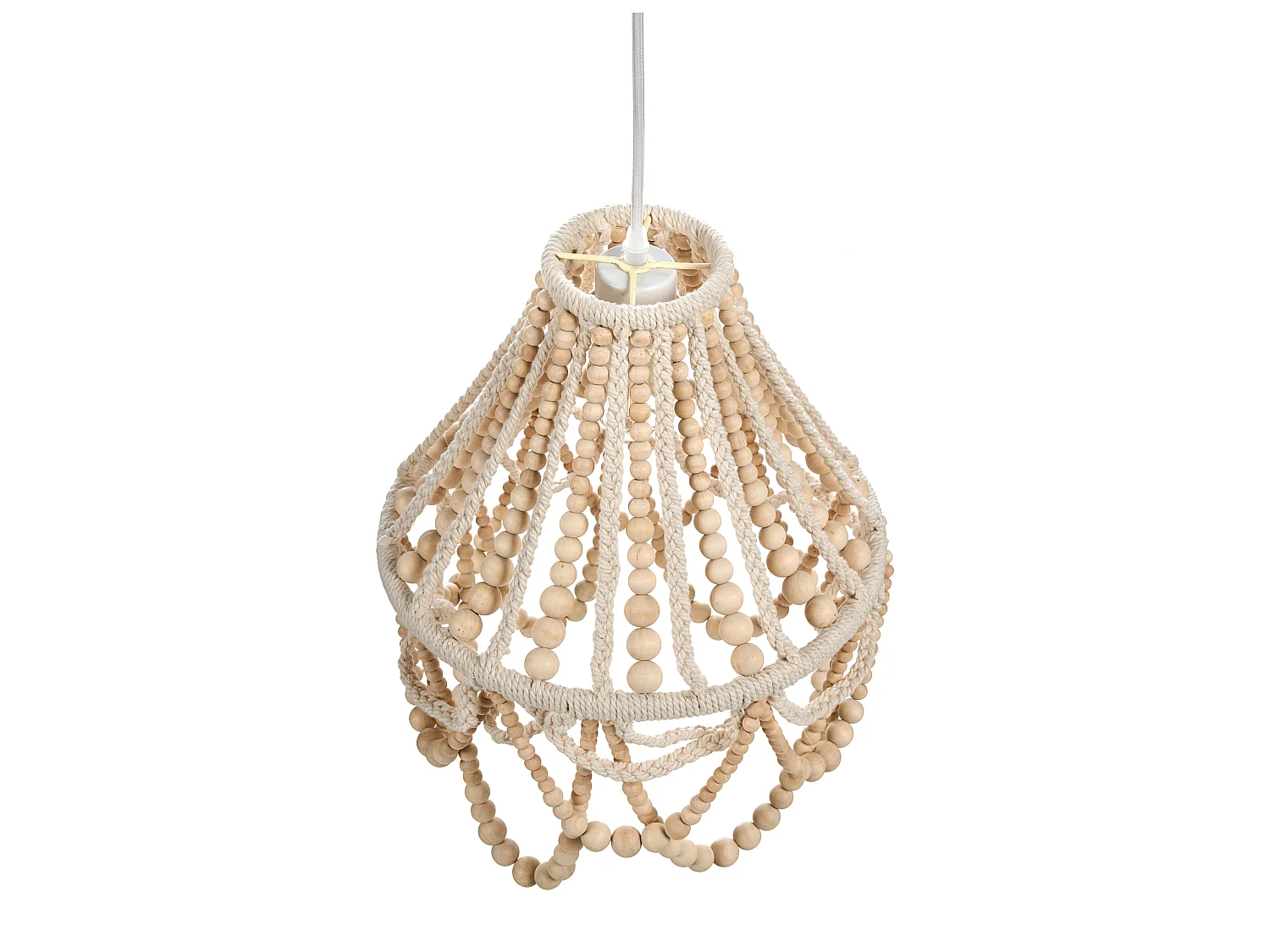 Lustre MENIK Bois Marron clair