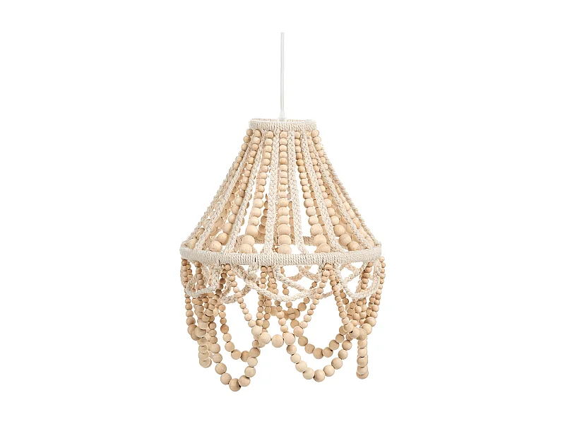 Lustre MENIK Bois Marron clair