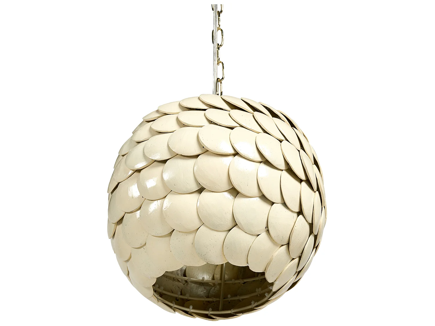 Pendant Lamp MASKELIYA Coconut Shell Beige