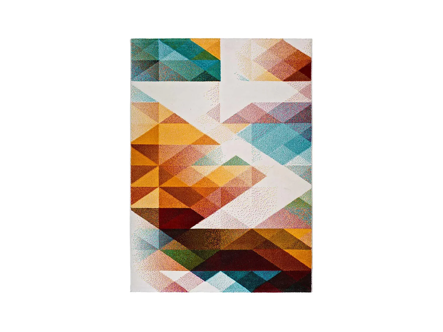 Tapis intérieur - géométrique - multicolore - 160 x 230 cm - PANDORA