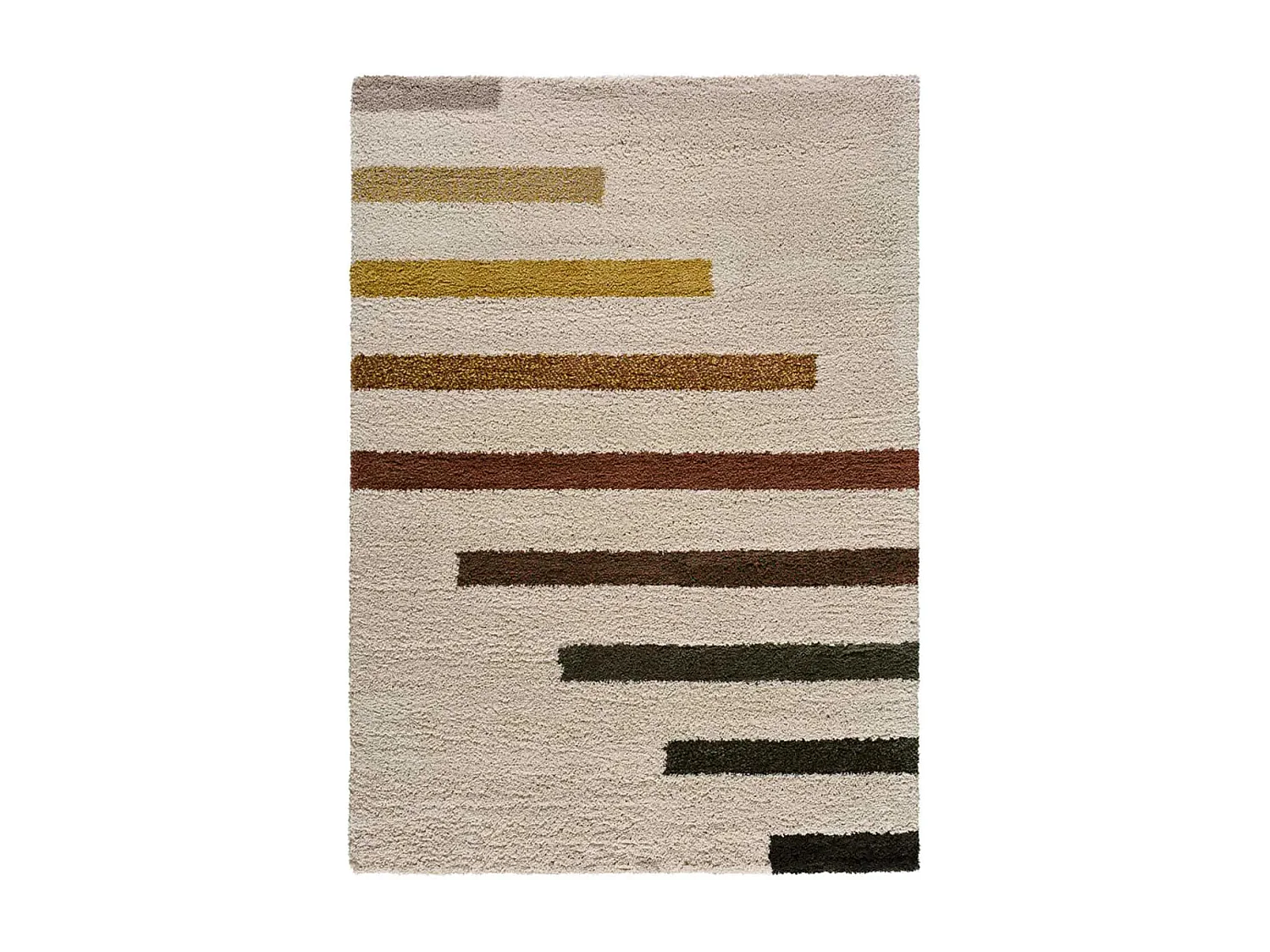 Tapis intérieur - shaggy - multicolore - 160 x 230 cm - SCENIC