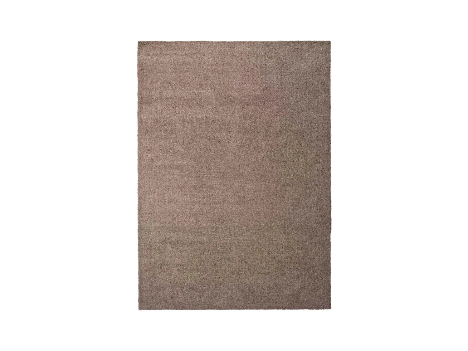 Tapis intérieur - shaggy uni - marron - 160 x 230 cm - SHANGHAI