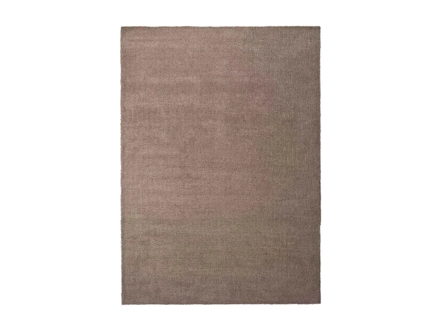 Tapis intérieur - shaggy uni - marron - 160 x 230 cm - SHANGHAI