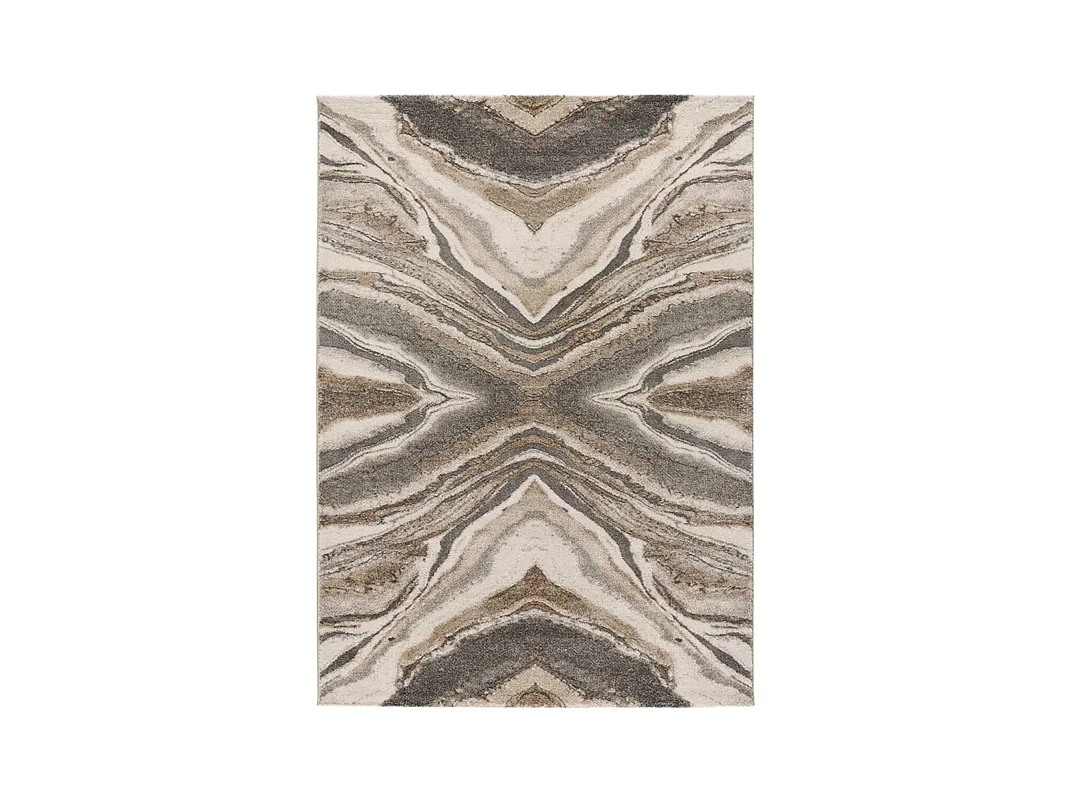 Tapis intérieur - abstrait - beige - 160 x 230 cm - WEIMAR