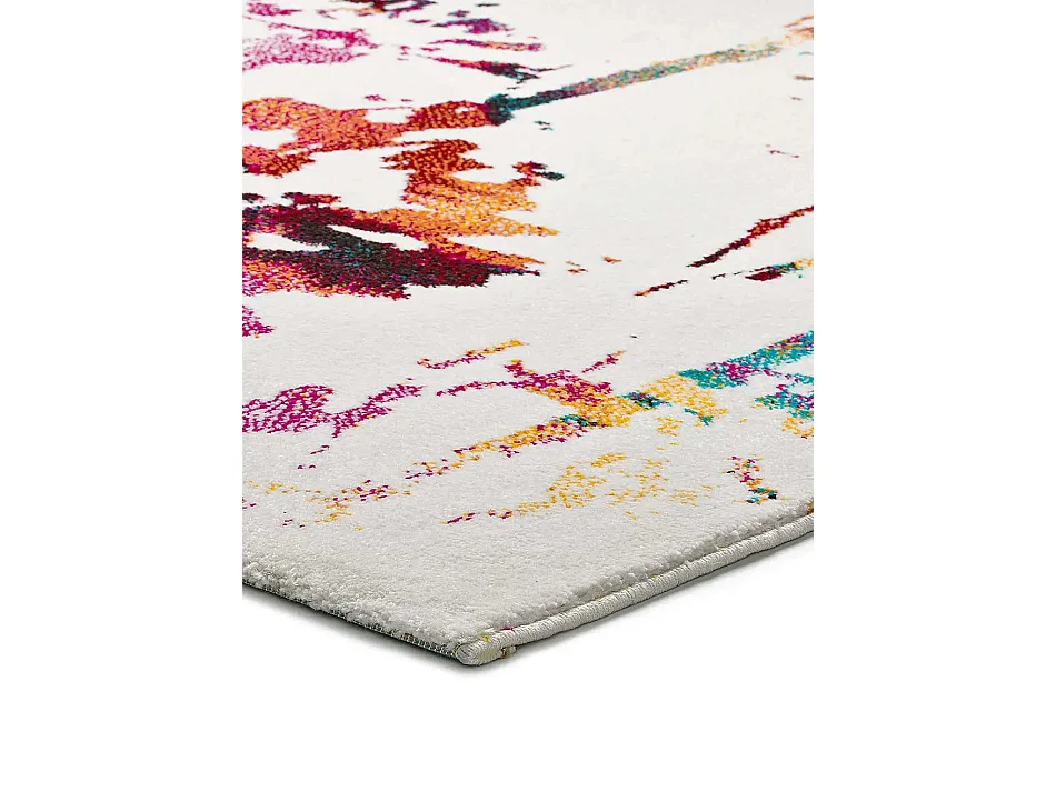 Tapis intérieur - ethnique - multicolore - 120 x 170 cm - KATRINA