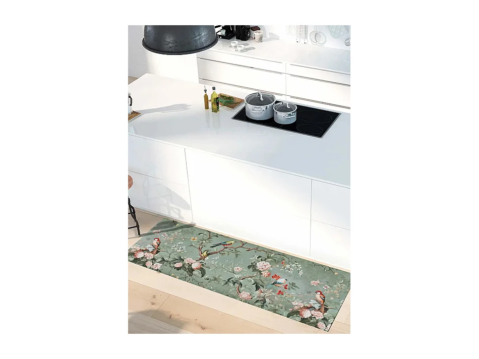 Tapis intérieur - dessins colorés - multicolore - 52 x 200 cm - RICCI
