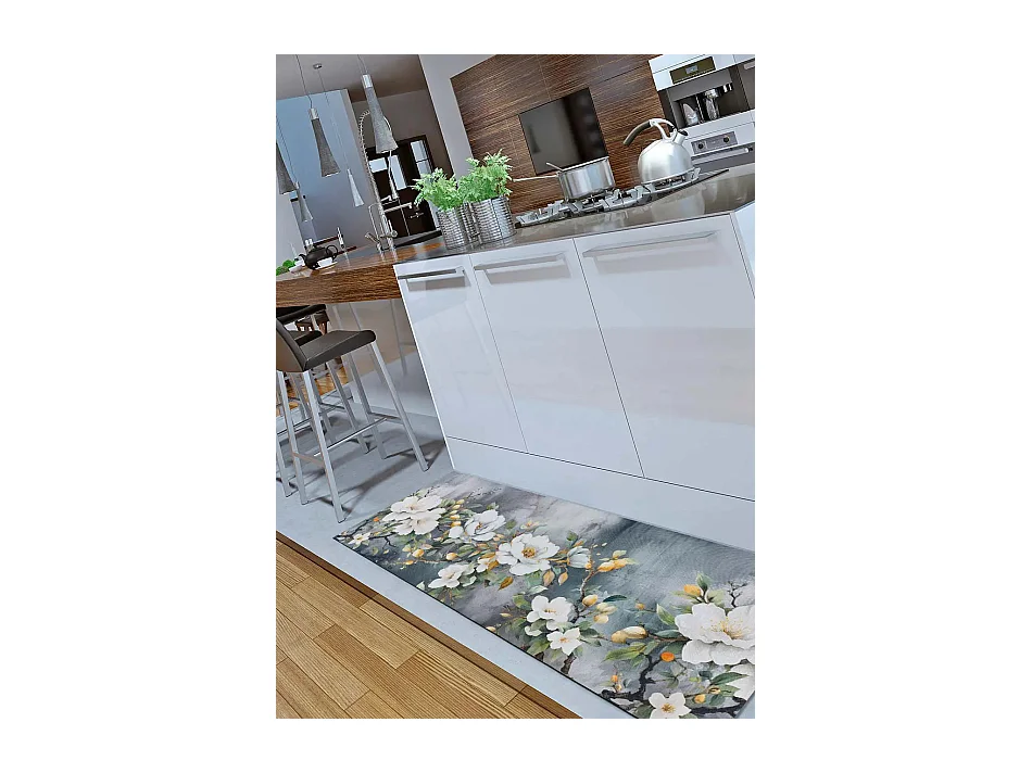 Tapis intérieur - dessins colorés - multicolore - 52 x 100 cm - RICCI