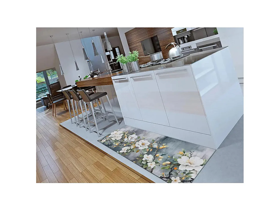 Tapis intérieur - dessins colorés - multicolore - 52 x 100 cm - RICCI