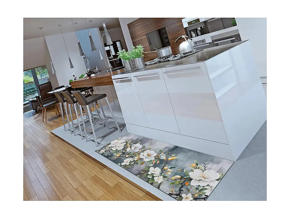 Tapis intérieur - dessins colorés - multicolore - 52 x 100 cm - RICCI