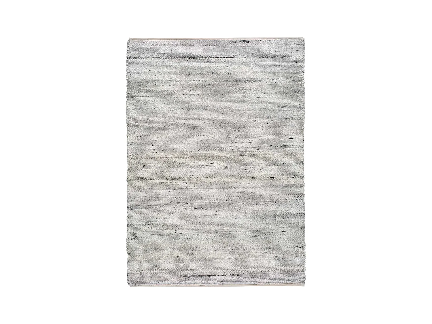 Tapis intérieur - uni - blanc - 60 x 110 cm - CINDER