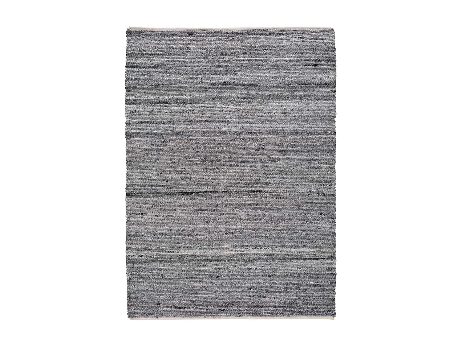 Tapis intérieur - uni - gris - 60 x 110 cm - CINDER
