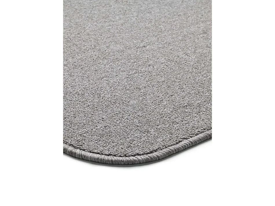 Tapis intérieur - uni - argent - 67 x 200 cm - LEILA
