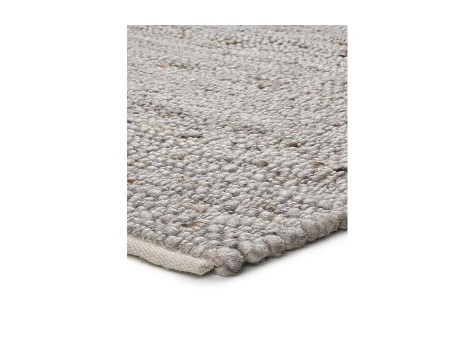 Tapis intérieur - uni - beige - 140 x 200 cm - CINDER