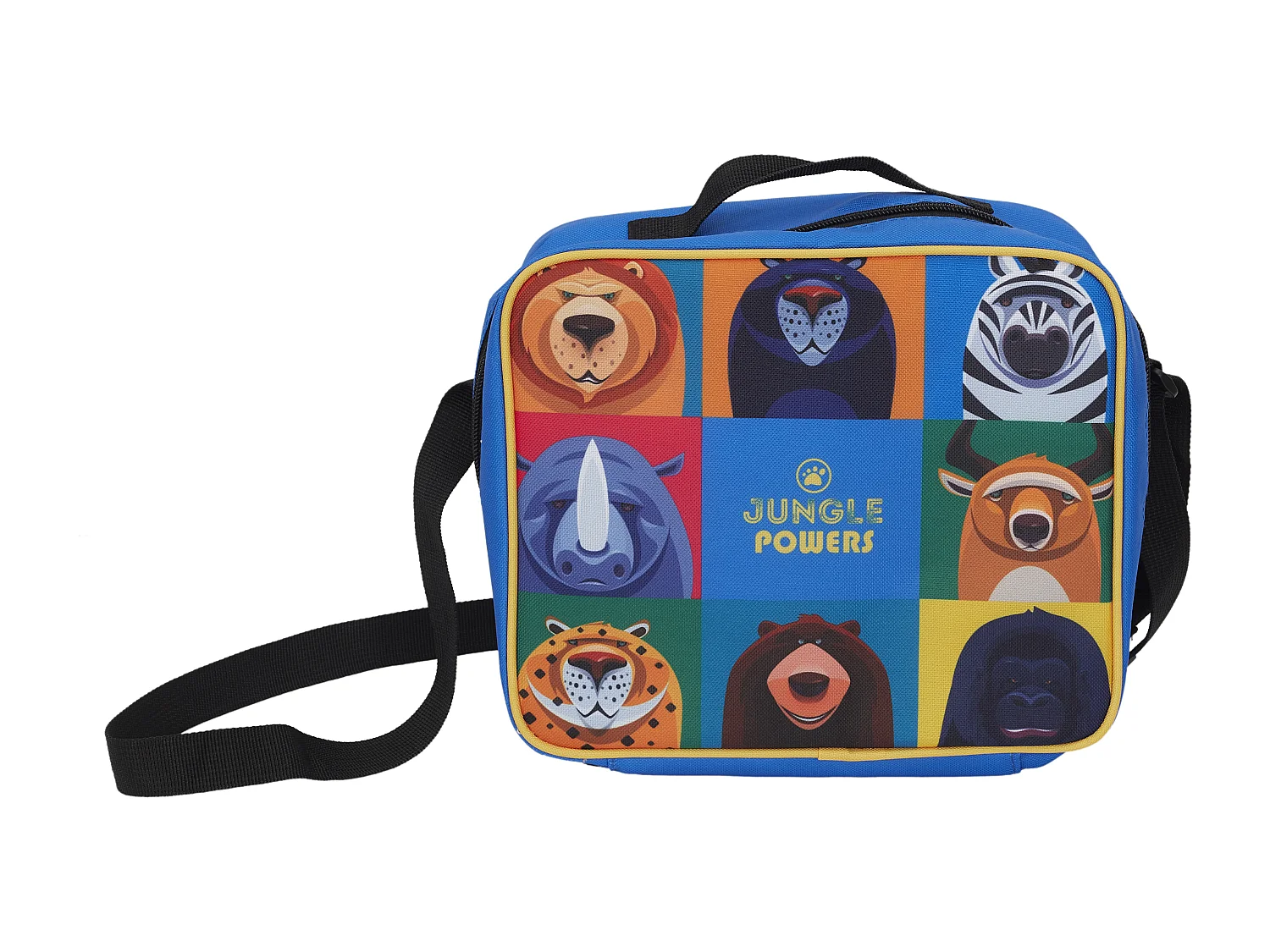 Cartable Fraicheur Enfant Animaux Coffret Multicolore, Bleu