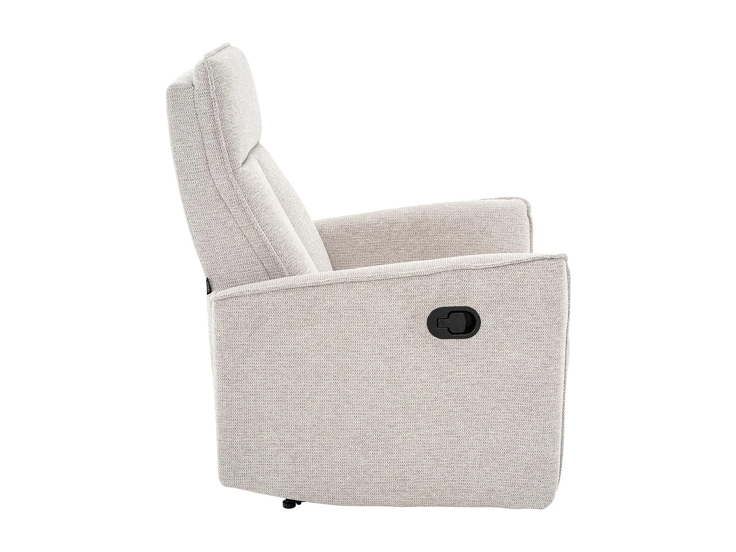 Sillón Relax con Reclinación Manual, Tejido Waterproof, Modelo Light, Arena