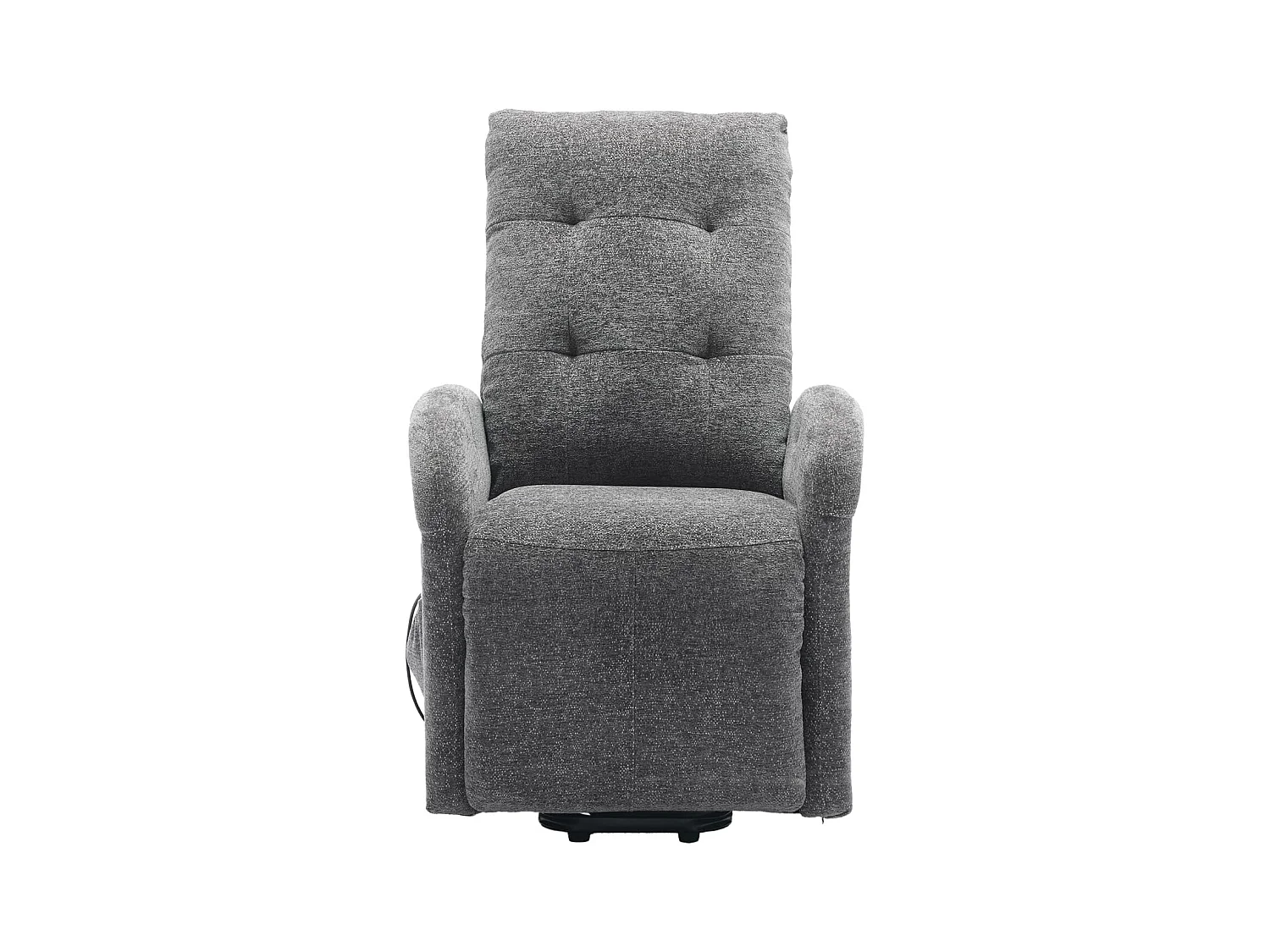 Sillón Relax Eléctrico 2 Motores, Reclinación Independiente, Función Auto-Ayuda, Gris