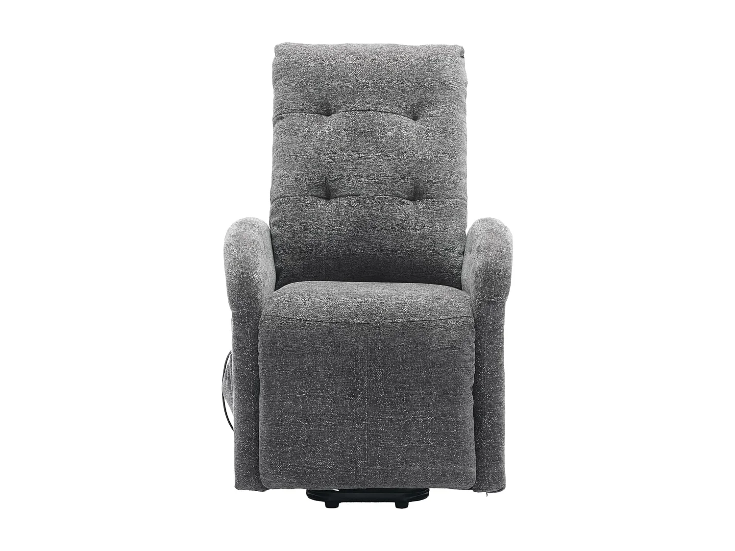 Sillón Relax Eléctrico 2 Motores, Reclinación Independiente, Función Auto-Ayuda, Gris