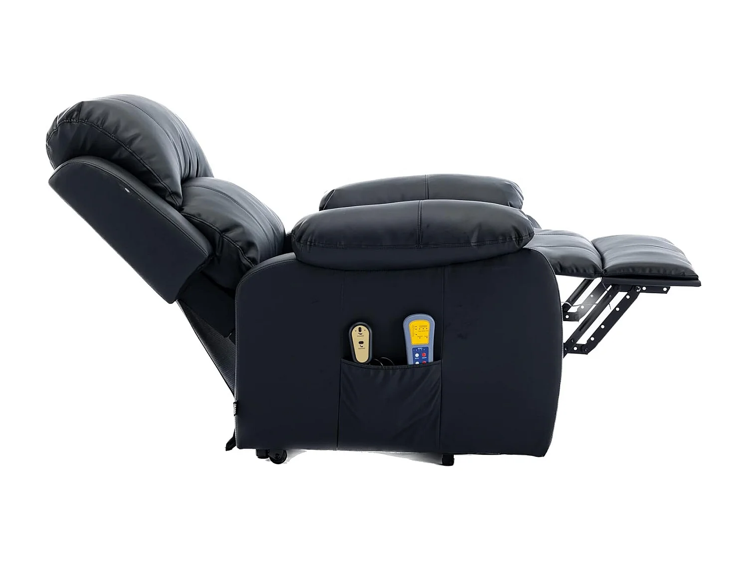 Sillón Relax Función Auto-Ayuda, Reclinación Eléctrica, Masaje Y Termoterapia, Negro