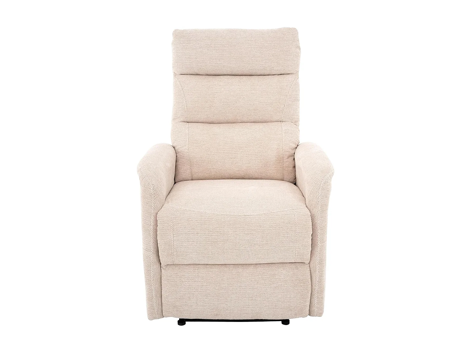 Sillón Relax con Reclinación Manual, Tejido Waterproof, Modelo Duke, Beige