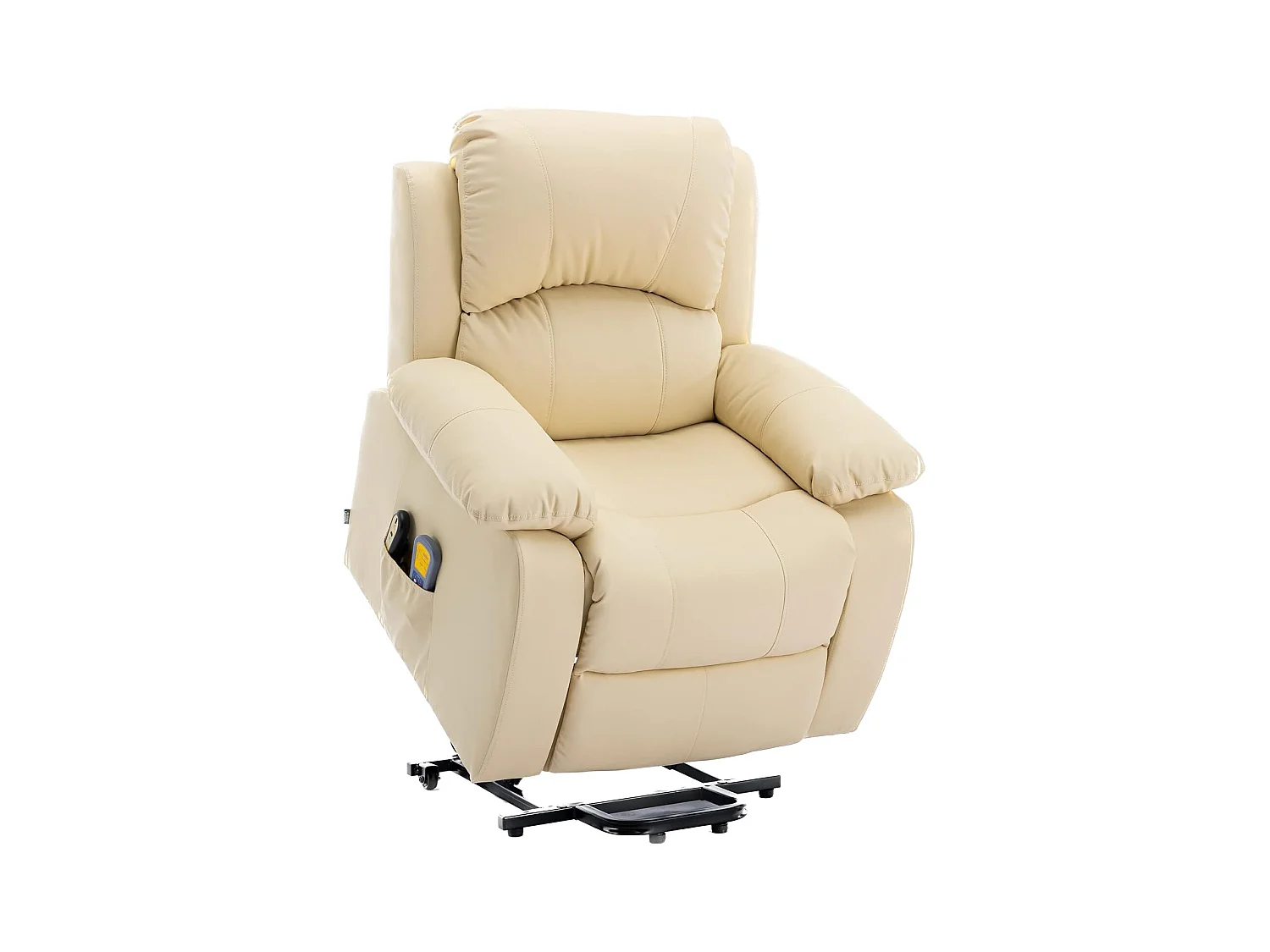 Sillón Relax Función Auto-Ayuda, Reclinación Eléctrica, Masaje Y Termoterapia, Crema